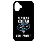Alaskan Klee Kai The Official Dog of Cool People Cadeau Coque pour iPhone 16 Plus