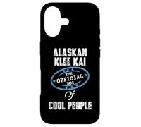 Alaskan Klee Kai The Official Dog of Cool People Cadeau Coque pour iPhone 17
