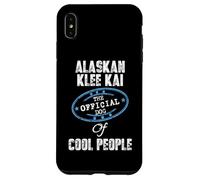 Alaskan Klee Kai The Official Dog of Cool People Cadeau Coque pour iPhone XS Max