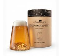 Alaskan MAKER Verre bière original 450 ml montagne TOPOGRAPHIC (Dune Pilat) (Dune du Pilat)
