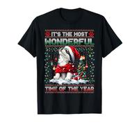 Alaskan Malamute Christmas Tree Decorations Dog Lover Xmas T-Shirt