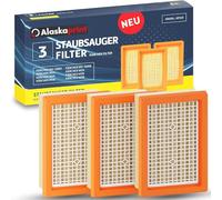 Alaskaprint Lot de 3 filtres compatibles avec les aspirateurs Kärcher WD5, WD4, WD6, MV4, MV5 et MV6 compatibles avec les aspirateurs multifonctions Kärcher - Filtre plissé plat contre les poussières