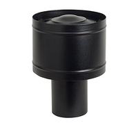 alasmalto Aeternum q40400400410 terminale vidange fumées céramique, noir mat
