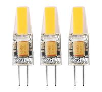 ALASON Ampoule LED G4 12V, 6W Equivalent 60W Halogène Lampe, Pas De Scintillement 600LM, 360° Angle de Faisceau, Non-Dimmable,Cool White,3PCS