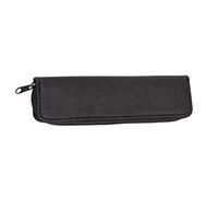 Alassio 2731 Étui en polyester pour stylos Noir env. 17 x 5 x 2 cm, étui en tissu compact avec boucles pour 2 stylos