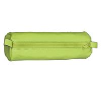 Alassio 43142 Trousse Ronde en Cuir véritable Vert Clair 21 x 6 cm