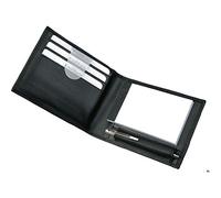 ALASSIO Etui bloc notes GUBBIO A8 cuir Synthétique Noir