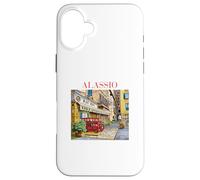 Alassio Le Charme des Maisons et des Rues Coque pour iPhone 16 Plus