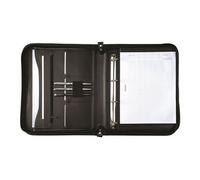 Alassio LIMONE - Etui avec fermeture éclair pour documents - cuir - noir