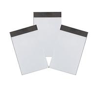 Alassio 1009-3 Lot de 3 blocs de rechange format A8 pour étui à bloc-notes, bloc-notes de 50 feuilles, dimensions du bloc environ 9 x 5,5 cm - Blanc