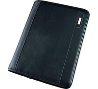 ALASSIO Organiseur de tablette A4 Trento, SIMILICUIR, noir