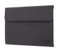 Alassio 46223 RPET STOP Ocean Plastic Organiseur A4 avec 13 compartiments en nylon et cuir Anthracite 36,5 x 29 x 4 cm