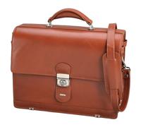 Alassio Porte-documents "MOCCA" Cuir cognac coloré