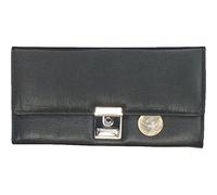 ALASSIO Porte-monnaie de serveur, en cuir nappa, noir