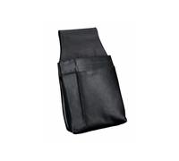 Alassio sac banane pour porte-monnaie de serveur cuir nappa noir