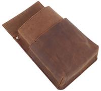 Alassio sac banane pour porte-monnaie de serveur Hunter-cuir brun