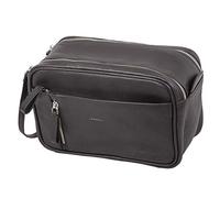 Alassio Trousse de toilette Cuir 24.5 cm noir