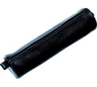 Alassio Schlamper-Rolle, aus Leder, schwarz
