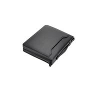 Alassio Porte-bloc Arezzo en cuir 36 cm noir