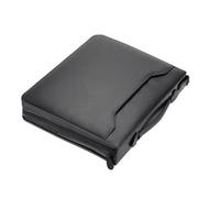 Alassio Porte-bloc Arezzo en cuir 36 cm noir