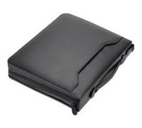 Alassio serviette classeur arezzo, format a4, cuir, noir 30075 Noir G