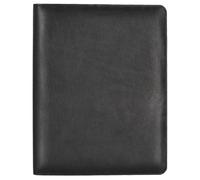 Alassio Cremona II Porte-bloc en cuir 32 cm noir