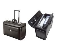 Alassio Valise de pilote noir, Taille One Size