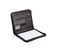 Alassio Vernazza 30142 Porte-documents en similicuir avec pochette Noir 36 x 29 x 5 cm