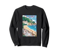 Alassio Walk by The Sea Côte Italienne de la Riviera Sweatshirt