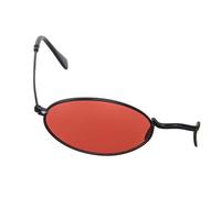 Alastor Anime Cosplay Accessoires de fête pour Halloween Cosplay Cornes de diable Pinces à cheveux Monocle avec chaîne