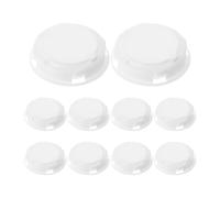 Alasum 10 Pièces Bouchons De Tirelire Rond en Silicone Faciles À Installer Couvercles De Remplacement Protection Butée Inférieure pour Boîte D'Épargne