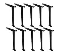 Alasum 10 Pièces Écarteur de Branches Réglable en Abs pour Arbres Fruitiers et Bonsaï, Outil de Pliage et Modelage de Branches Réutilisable Noir pour Jardin