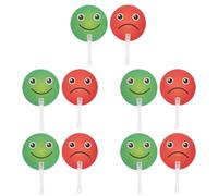 Alasum 10 Pièces Palette de Vote pour Augmenter la Participation en Plastique Double Face Classe pour vec Couleurs Vives Rouge et Vert, Facile à Manipuler Lors D'événements