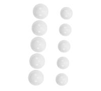 Alasum 10pièces Perles Équilibrage Acrylique Boules Rondes pour Roue Russe De Jeu De Table Fournitures De Fête Et Équipement De Roulette