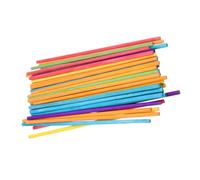 Alasum 150 Bâtons de Musique en Bois Colorés 20 X 0,5 Cm pour Garçon et Filles, Instruments de Percussion Rythmique Éducatifs Sûrs et Solide, Lot de 150 Pièces pour Apprentissage Musical