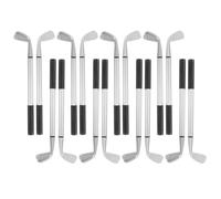 Alasum 16 Pièces Stylo à Bille de Golf en Métal Mini Modèle, Stylo Souvenir pour