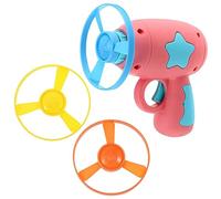 Alasum 1Ensemble Disque Volant Interactif pour Chat Entraînement Extérieur pour Chat et Garçon Fille de Durable Couleur Aléatoire