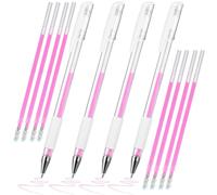Alasum 1ensemble Stylo Sourcils Microblading Rose avec Recharges Marqueur de Cartographie pour Tatouage et Maquillage Semi-permanent Outil de Positionnement Sûr pour Professionnels