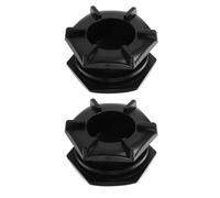 Alasum 2 Pièces Bouchon de Vidange Hexagonal en Plastique Noir pour Kayak et Bateau Gonflable, Résistant aux Intempéries, Facile à Nettoyer, pour Aventures Marines
