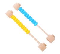 Alasum 2 pièces Boulier Éducatif pour Garçon Fille Comptage Manuel Montessori Coordination Main Œil et Apprentissage des Mathématiques pour Garçons et Filles