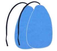 Alasum 2 pièces Chiffon de Nettoyage pour Saxophone et Clarinettes Lot de Chiffons Microfibre Bleus Entretien et Pratique pour Flûte Soprano Sax Protection Humidité
