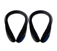 Alasum 2 pièces Clip LED pour Chaussures Lumière Bleue Sécurité Extérieure Antidérapant Résistant Aux Intempéries pour Course Marche et Vélo de Nuit
