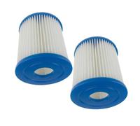 Alasum 2 pièces Filtre Spa de Remplacement pour Piscine Gonflable Cartouche Filtration Facile à Nettoyer Compatible I Maintien Eau Claire et Propre