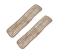 Alasum 2 pièces Hamacs pour Lézards Herbe de Mer Naturelle Coussin Respirant Durable pour Terrarium pour Reptiles et Animaux sans Ventouses Optimisation de Vertical