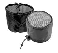 Alasum 2 pièces Housses de Filtre Ventilation pour Tente de Culture avec Bande Élastique Accessoires Serre Jardin pour Bouches Aération Maille Anti-poussière et Facile à Fixer