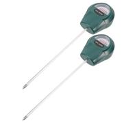Alasum 2 Pièces Humidimètre de Sol Simple à Utiliser pour Plantes et Terre, Résistant aux Intempéries, en Métal et Plastique, pour Jardin Extérieur et Jardinières