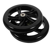 Alasum 2 pièces Lot de Roues Professionnelles pour Scooter PU Haute Élasticité Résistantes à Usure Compatibles Fauteuil Roulant et Trottinette Stunt