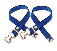 Alasum 2 Pièces Sangles de Remplacement pour Échasses de Plaques de Plâtre, Sangles de Jambe Réglables, Kit, Bleu, Acier Inoxydable et Tissu, pour Échasses de Plaques de Plâtre