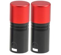 Alasum 2 résistances XLR mâles de 120 ohms, terminateurs de signal, rouges | Accessoires d'éclairage pour projecteurs PAR de scène, contrôleurs DJ, systèmes audio et éclairage de discothèque.