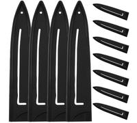 Alasum 20 Pièces Protège-lames Universels en Plastique Noir pour Couteaux de Chef et Melon, Étuis Réutilisables Cuisine à Domicile, Protection des Lames